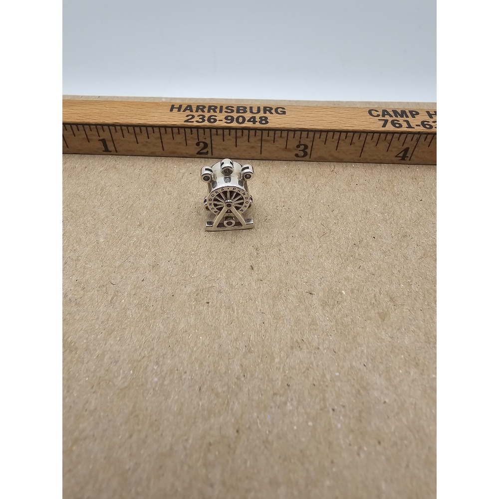 Pandora Ferris Wheel Charm Sterling Silver Multi-Color CZ Retired 797199NLCMX